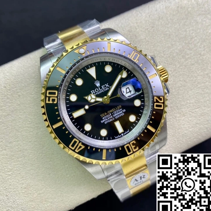 Factory Yellow Rolex Gold Sea AR M126603-0001 Dweller 1119
